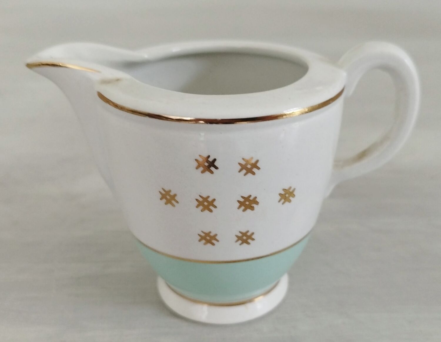Coffee maker sugar pot earthenware k&g lunéville model ségur vintage