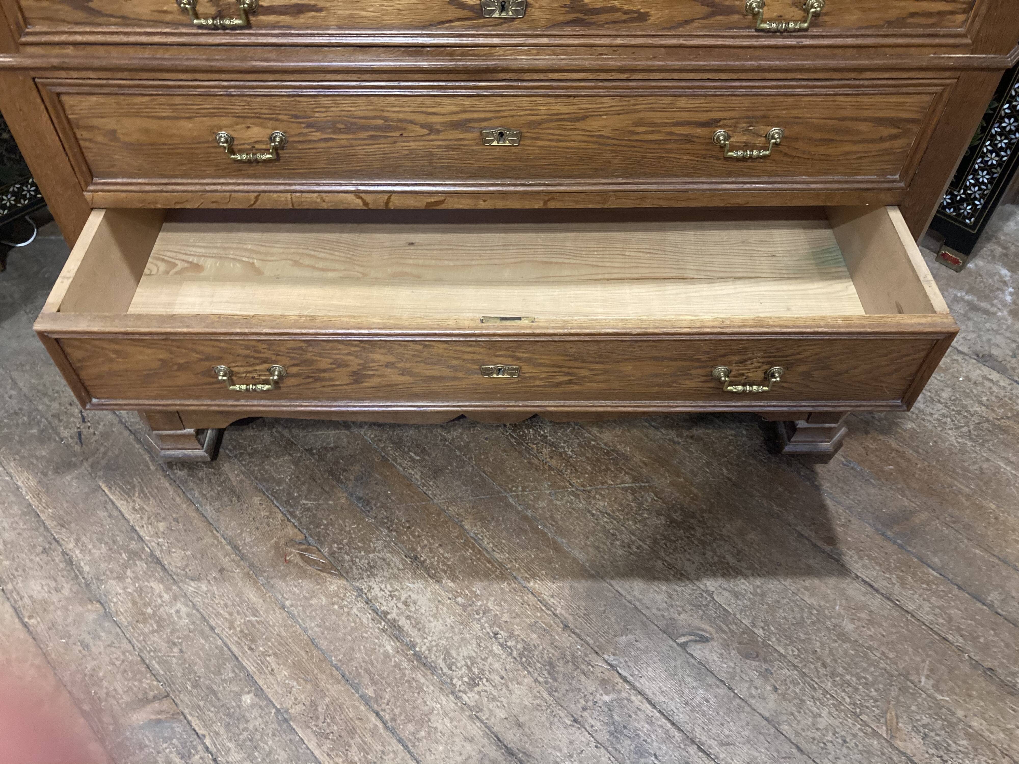 Louis XVI-style 4-drawer chest of drawers