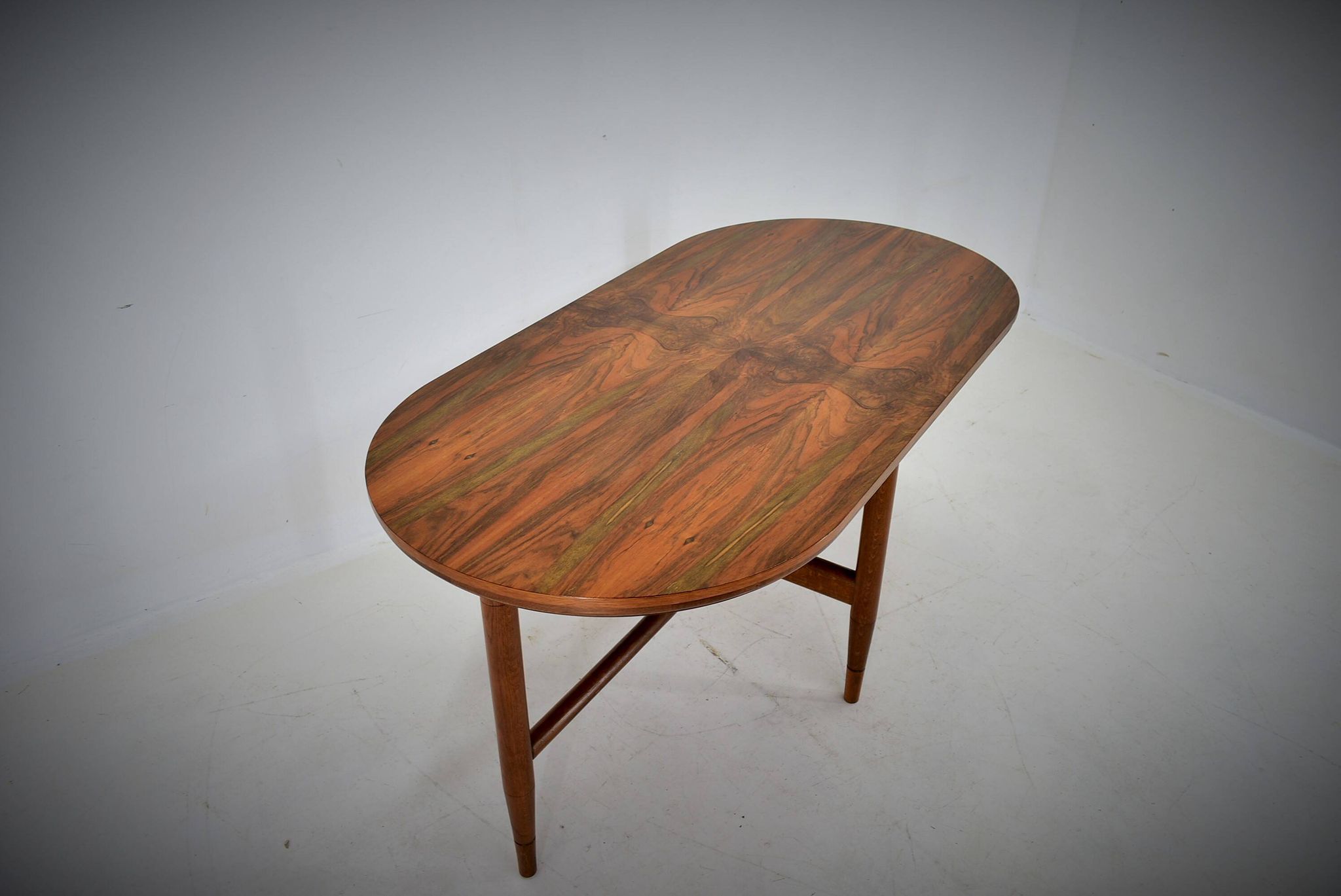 1960s Beech Dining Table, Czechoslovakia