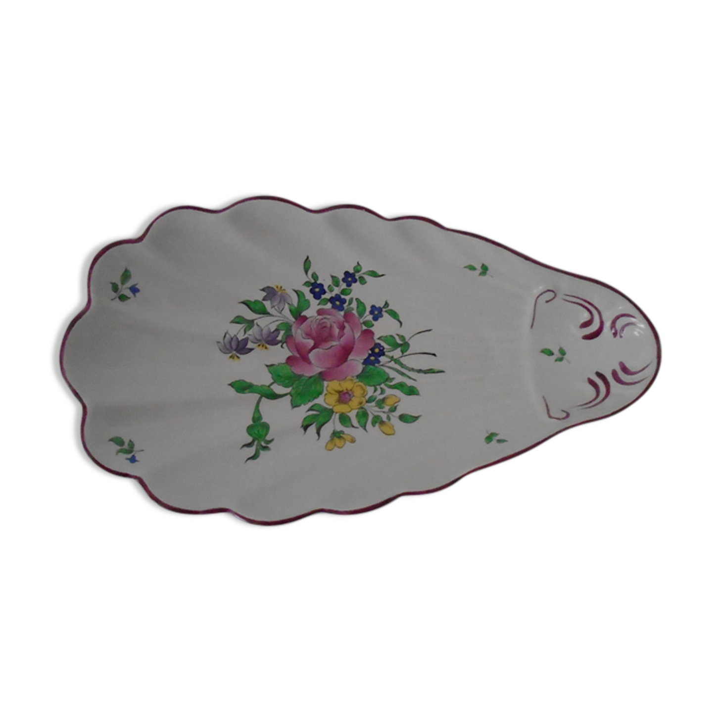 Lunéville K-G lamppost lampposts pink flowers