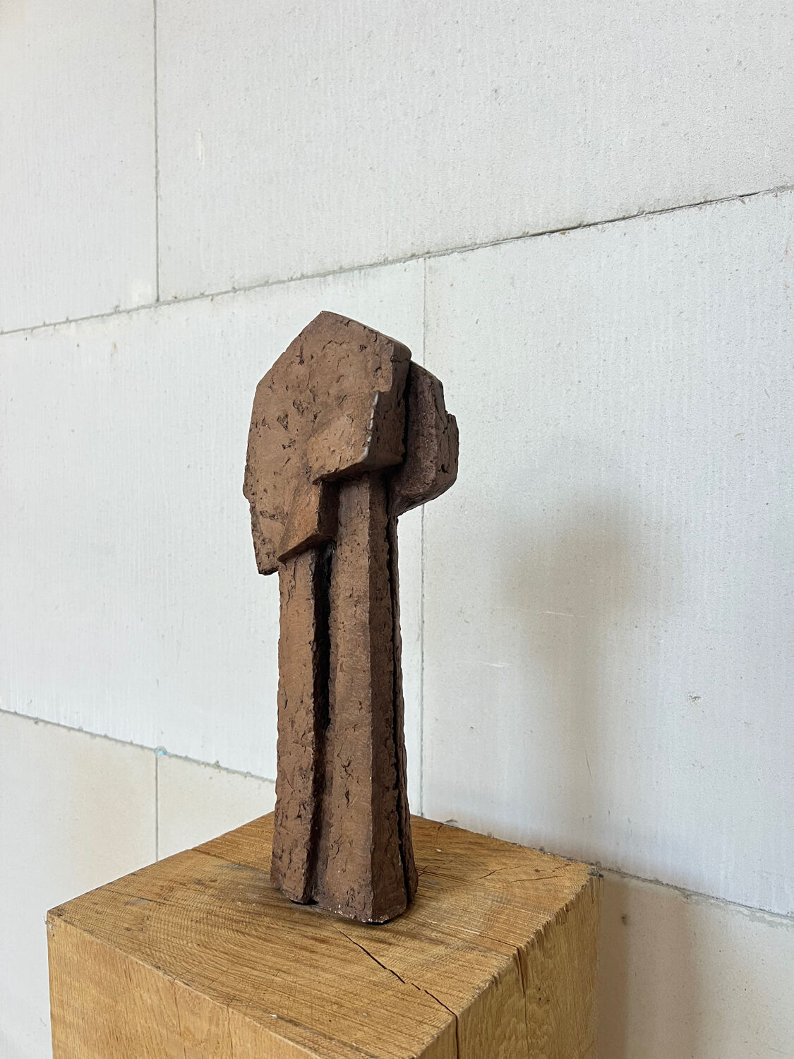 Chamotte Abstract Sculpture