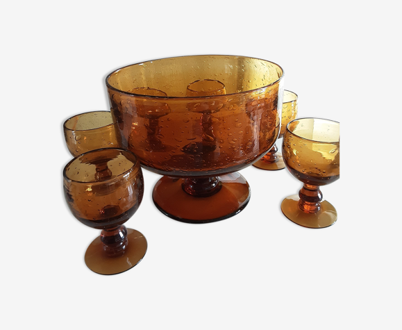 Coupe et verres Biot