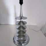 Lampe space age chromée
