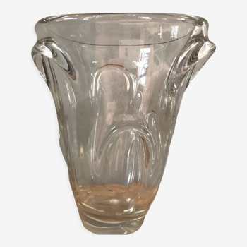 Vase en verre seventies