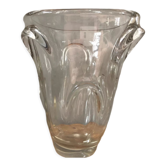 Seventies glass vase