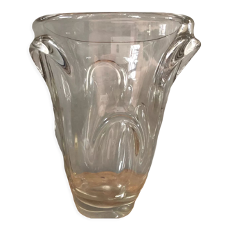 Vase en verre seventies