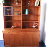 Scandinavian teak  bookcase