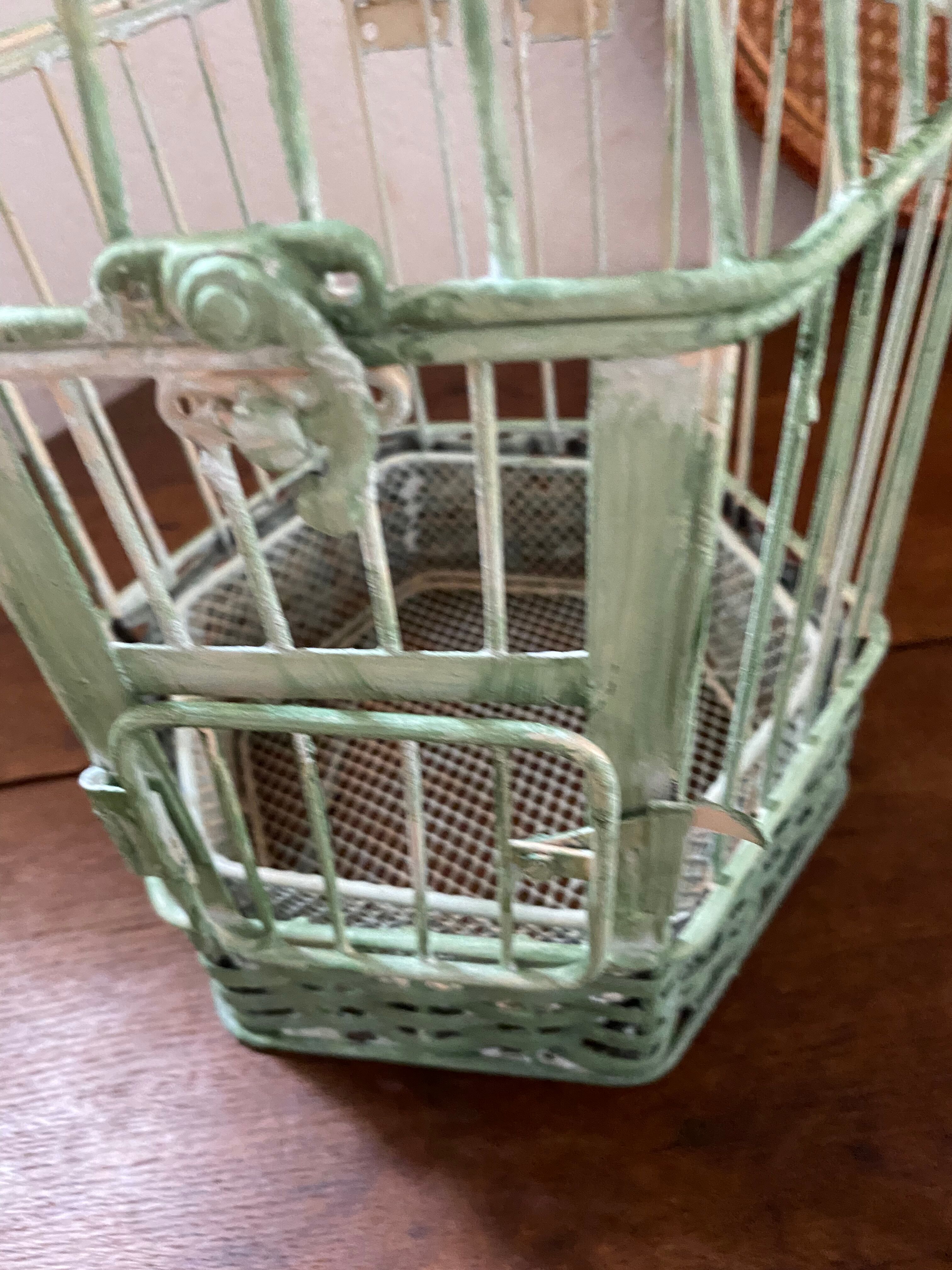 Decorative iron cage