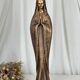 Statue Vierge Marie en bronze 75 cm