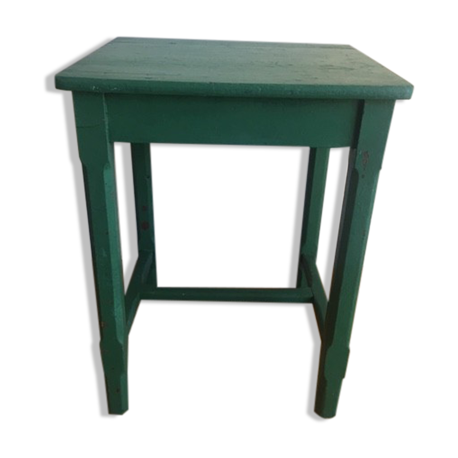 Green side table