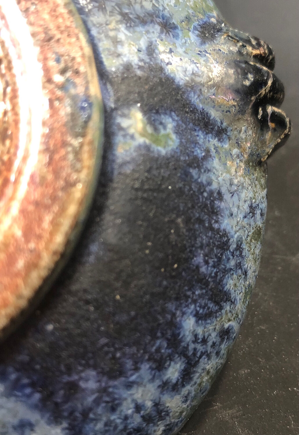 Empty pocket in Guérin sandstone