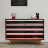 Commode U-453 rose , ancienne édition  par Jiri Jiroutek pour Interier Praha 1960