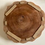 Massive elm log tray Japan 1970