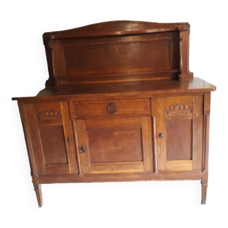 Buffet -vaisselier en bois Ecole Boulle