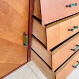 Vintage enfilade in ash and mahogany circa 1950s