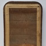 Miroir ancien d'époque Louis Philippe argenté 57x76cm