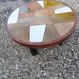 Round coffee table. ceramic