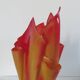 Draped chaplain lamp, Les Exclarares, in polycarbonate, 1980
