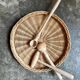 Woven wicker tray ⌀ 40 cm