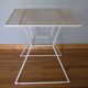 Metal garden table