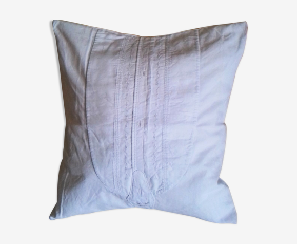 Coussin en linge ancien