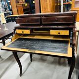 Mahogany secretary mid-nineteenth