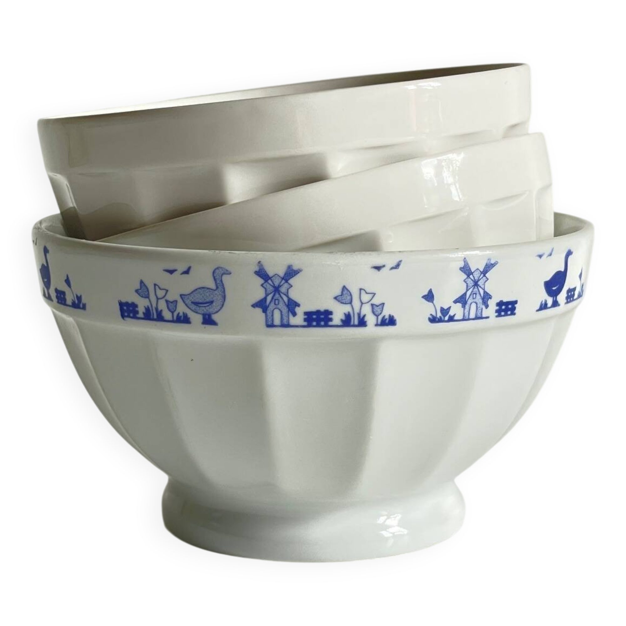 3 Earthenware Bowls by SATURNIA Italy