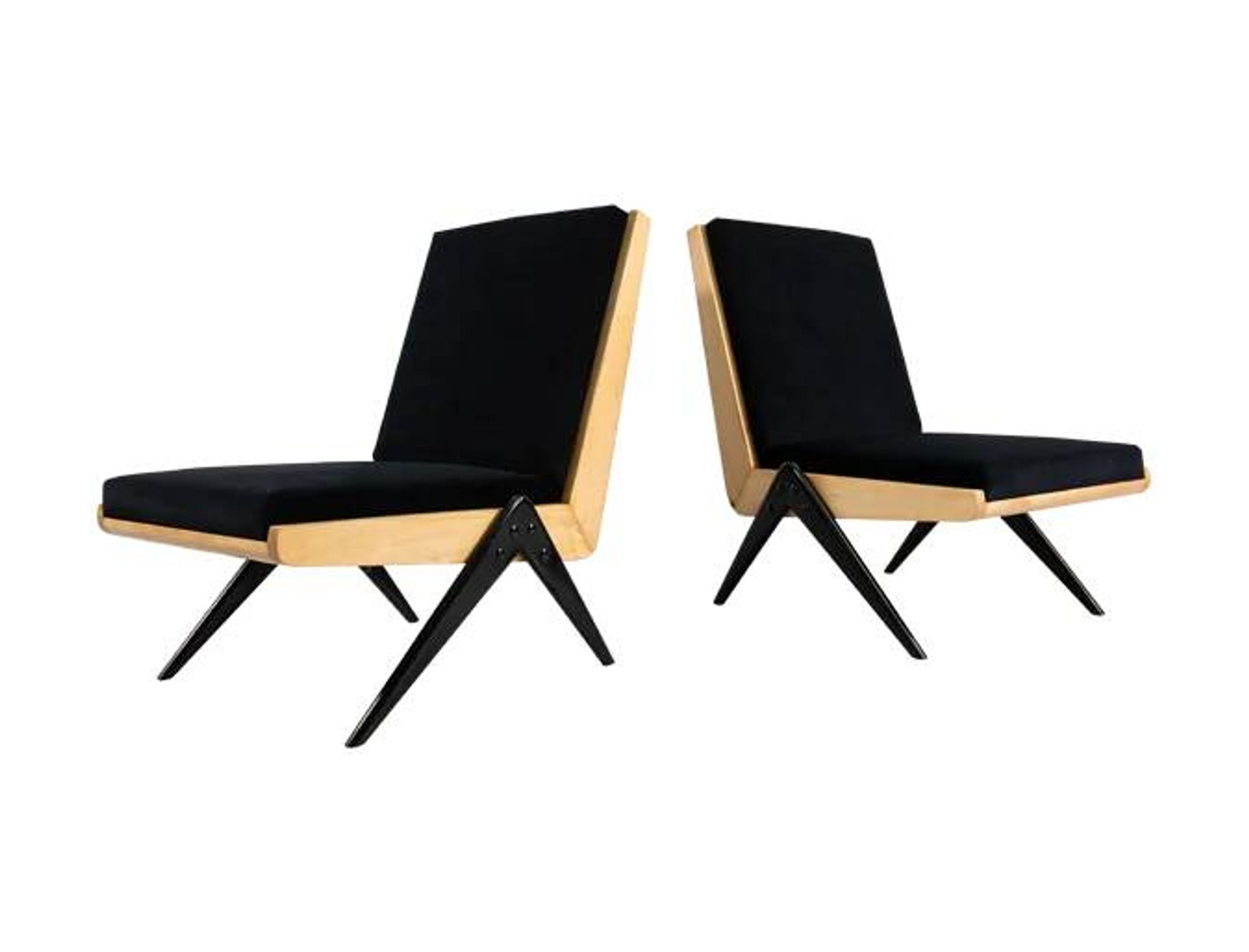 Modernist Chairs, Type 1312 By Slupskie Furniture Factory, Poland, 1960s