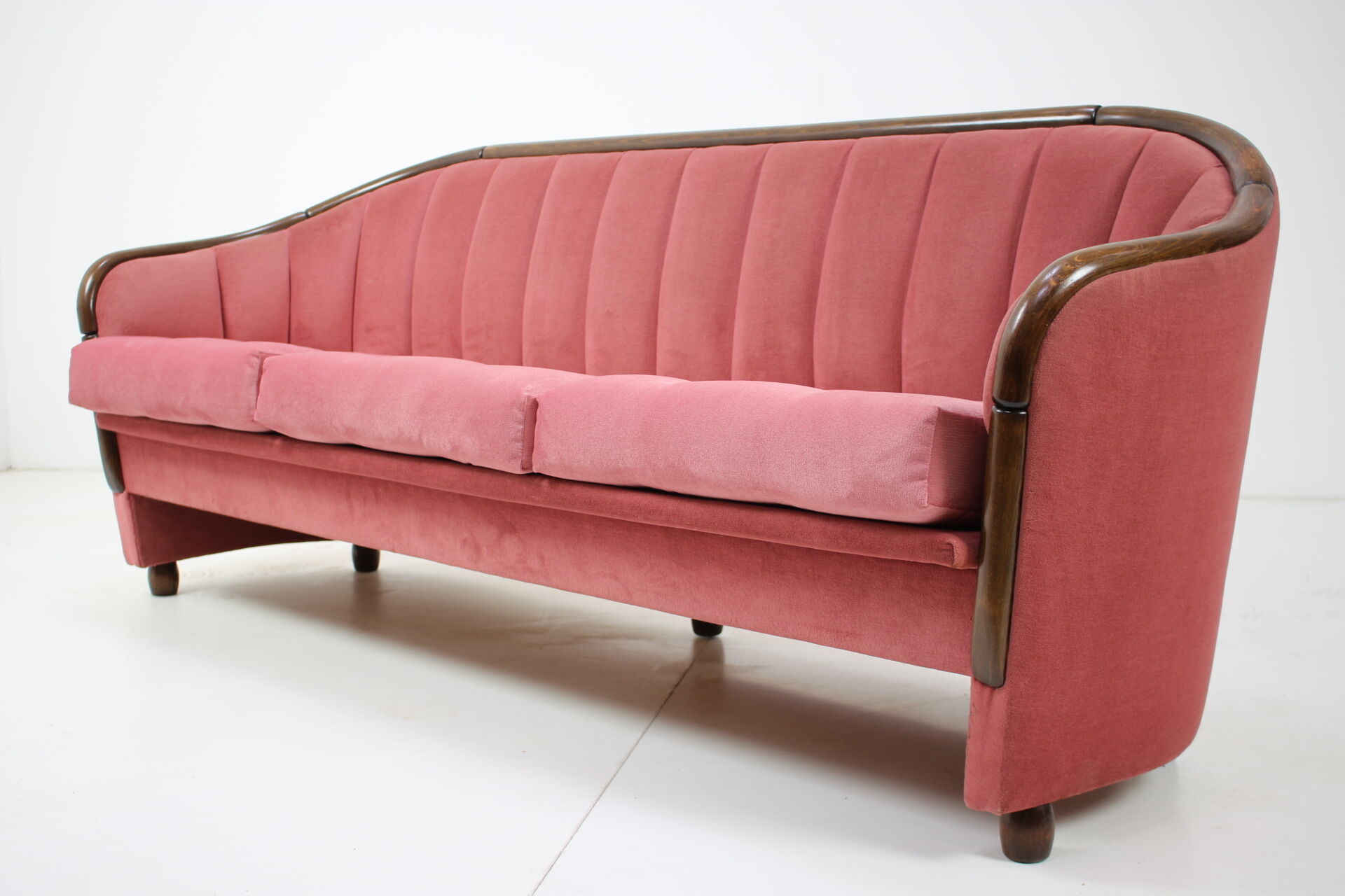 Italian 3-Seat Sofa  1950s