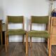 Chaises Baumann en orme massif
