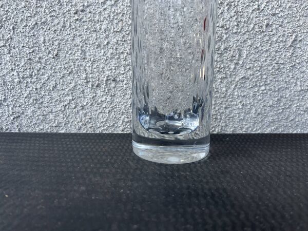 Vase en cristal clair taillé de chez Baccarat
