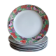 Plates tropical décor