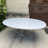 1970s oval design table