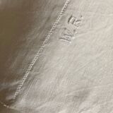 Linen thread chateau cloth width 260cm reserve linen