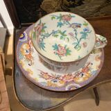 English porcelain cup and saucer, Minton