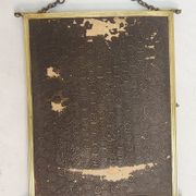 Folding mirror triptych. France 1920s 68x30cm