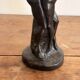 Resin Sculpture Figurine Couple Kissing Art Deco Female Nude Erotic