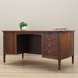 Bureau en noyer, design danois, années 1970, production: Danemark