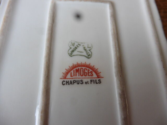 Limoges book-shaped candy box