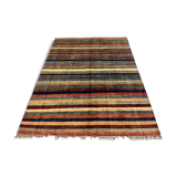 Tapis en laine à rayures 170x232