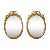 Pair of mirror Louis XVI 50X35cm