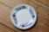 Assiette plate Gien vintage faïence motif fleuri sur le liseré