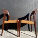 Pair of chairs n°71 by Niel Otto Møller