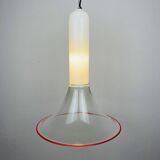 Suspended lamp Samanta in Murano glass attributed to Roberto Pamio for Leucos, Italy, 1970s.