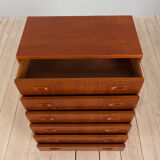 Commode danoise du milieu du siècle en teck, années 1960