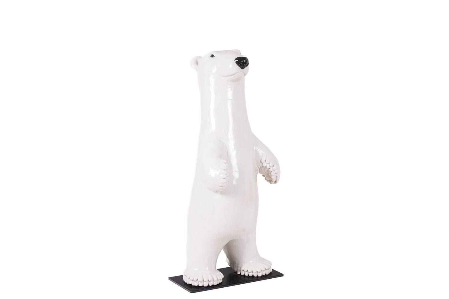 Valérie Courtet. Standing polar bear. Contemporary work