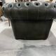 Fauteuil club Chesterfield vert antique