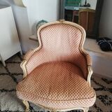 Louis XV-style convertible chair