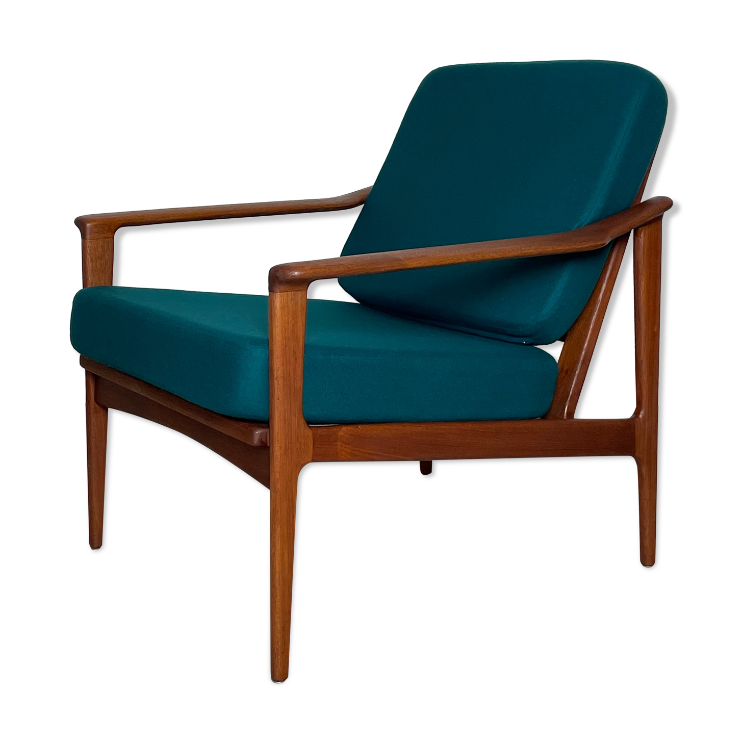 Easy chair in Danish teak by Ib Kofod-Larsen 1960s
