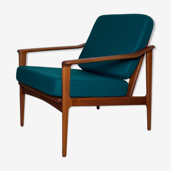 Danish Teak Easy Chair by Ib Kofod-Larsen 1960s